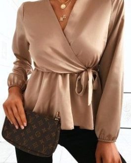 Chemise cache coeur
