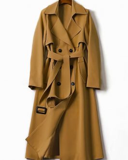 Trench à ceinture